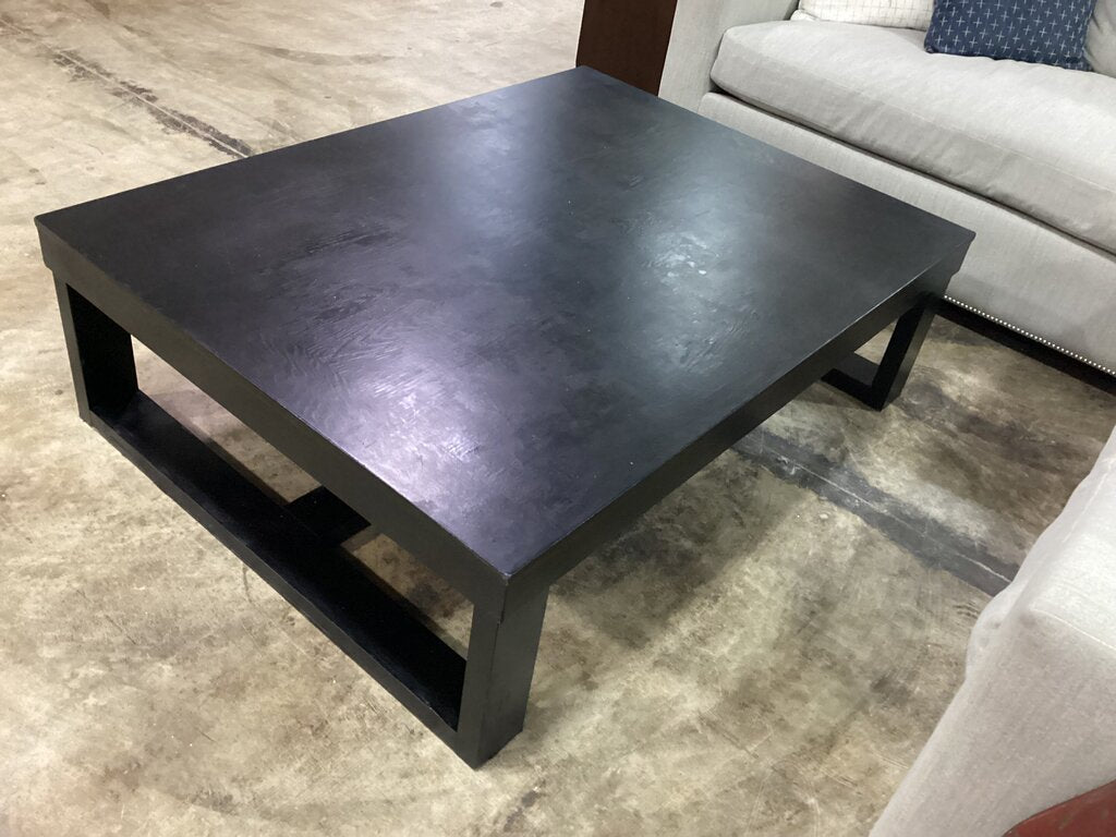 80868 Black Cocktail Table 42x56x17