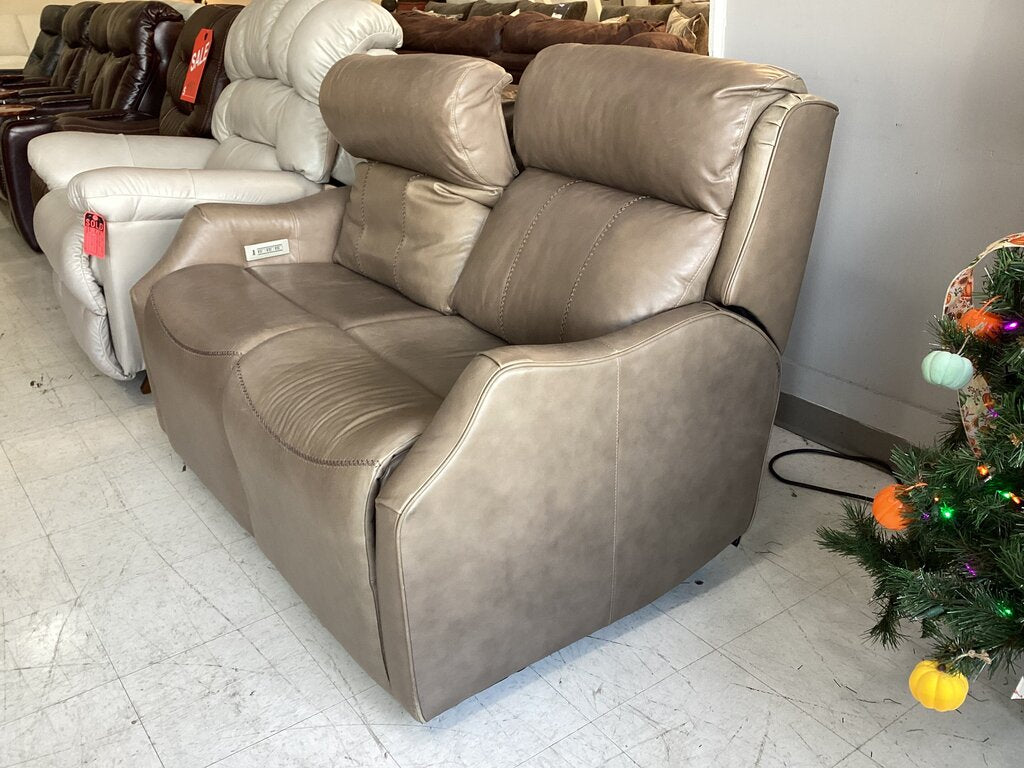 80856 Power Reclining Loveseat w/ Lumbar Support 55x34x37