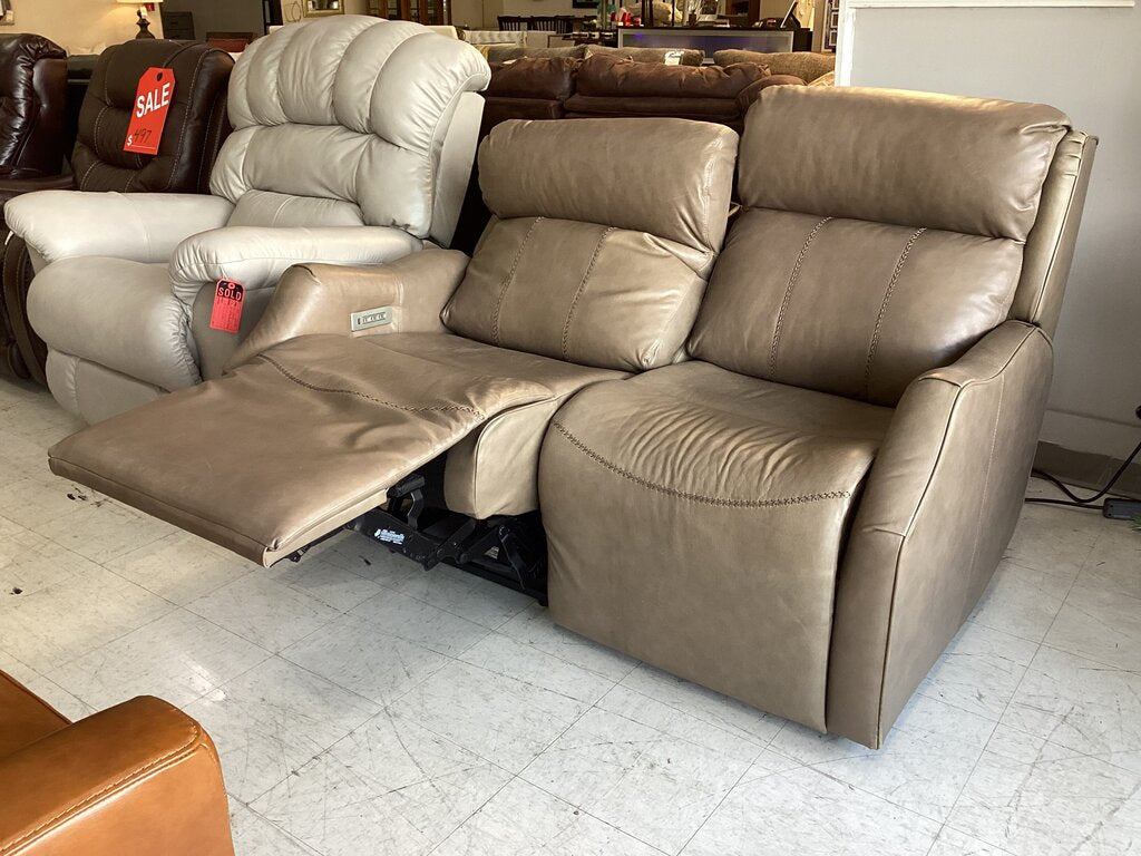 80856 Power Reclining Loveseat w/ Lumbar Support 55x34x37