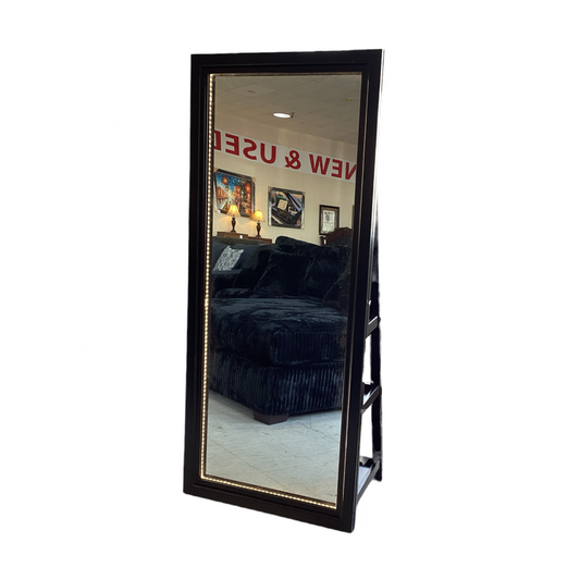 80879 - Elements Evesen Standing Floor Mirror Ladder 29x17x66