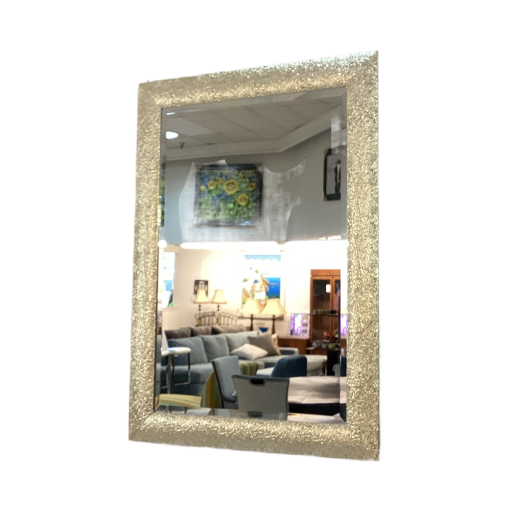 80863 Gold Frame Wall Mirror 30x44
