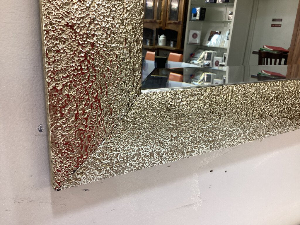 80863 Gold Frame Wall Mirror 30x44
