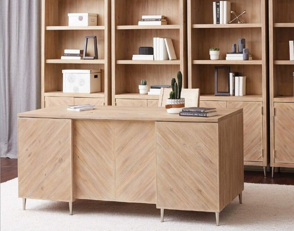 80930 - Aspen Maddox Executive Desk 66x30x31