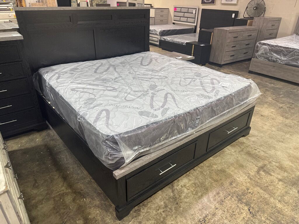 Tivoli NEW King Platform Bed Frame 85x80x58 (124241-2-3)