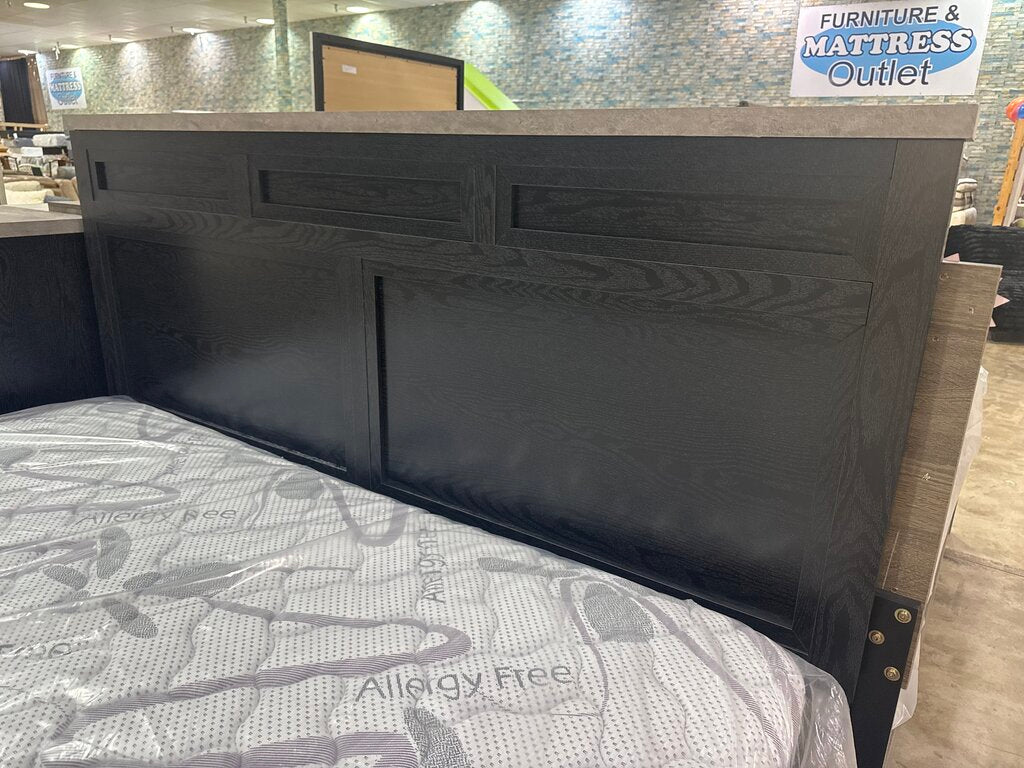 Tivoli NEW King Platform Bed Frame 85x80x58 (124241-2-3)