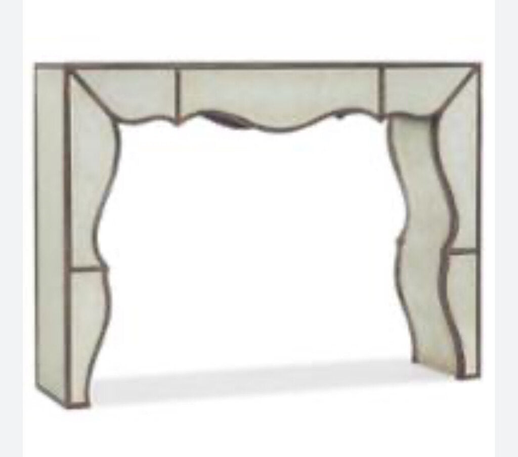 80908 (8524-11) Hooker Arabella Mirrored Hall Table 48x12x37