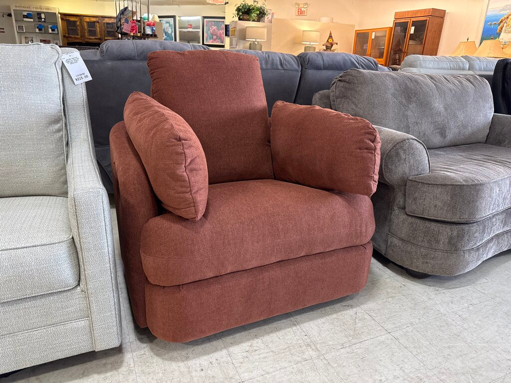 80933 - Ashley ModMax Spice Swivel Recliner 40x42x40