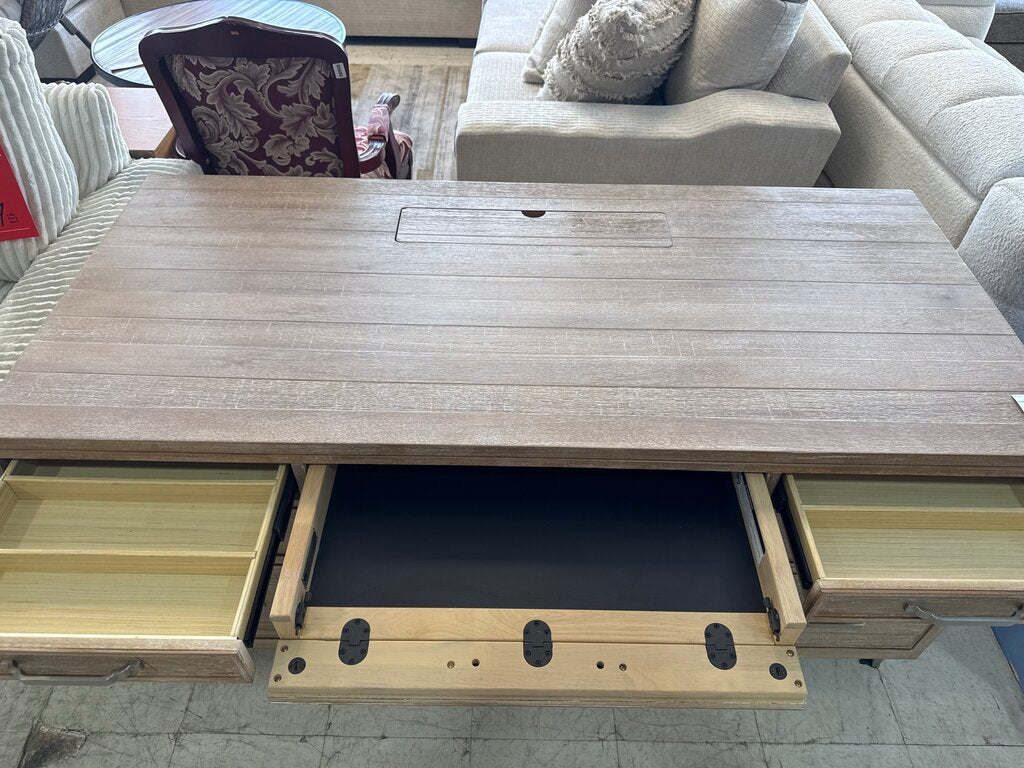 80930 - Aspen Maddox Executive Desk 66x30x31