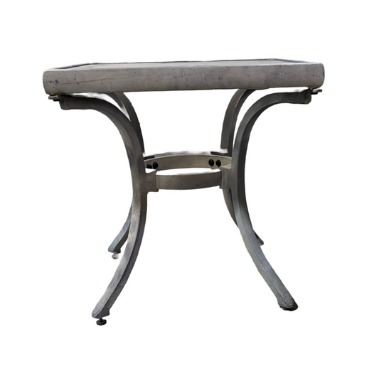 80920 (8524-23) Glass/Metal Patio End Table 18x18x18