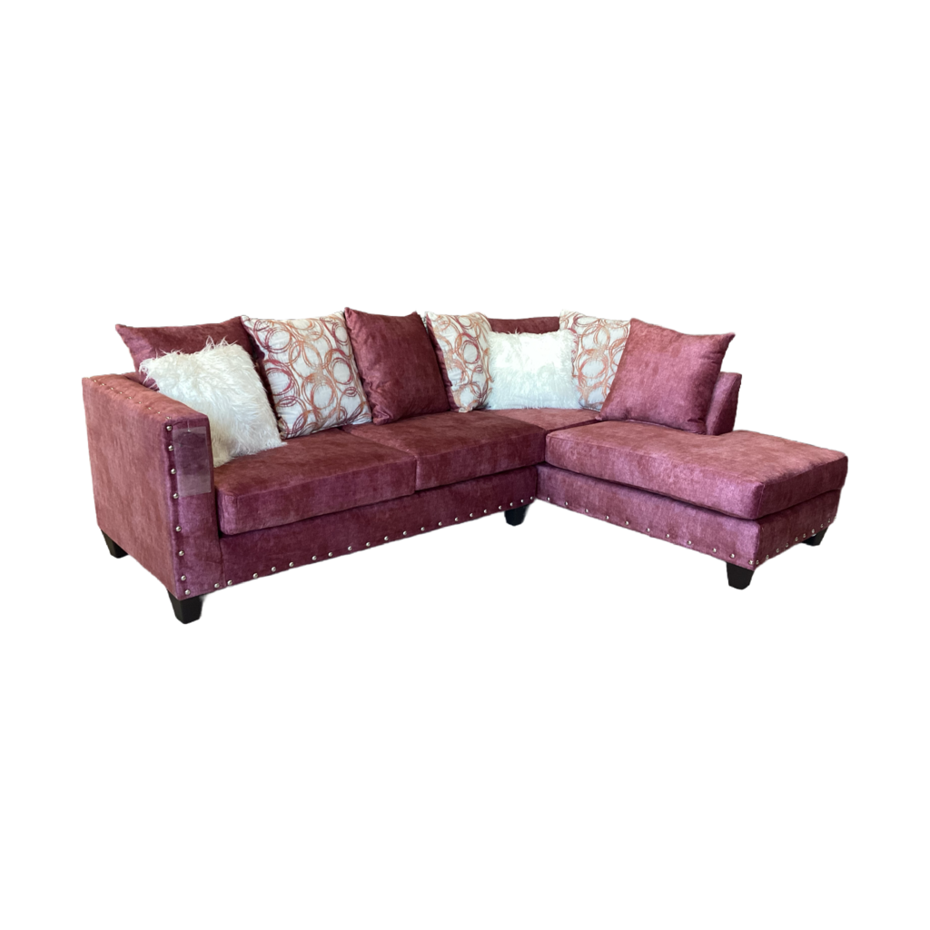 Melon Apricot NEW Sectional 104x77x35 (5456-06)