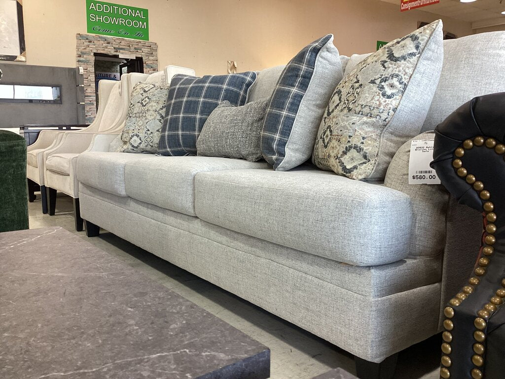 80932 - Ashley Bralynn Linen Sofa 91x41x40