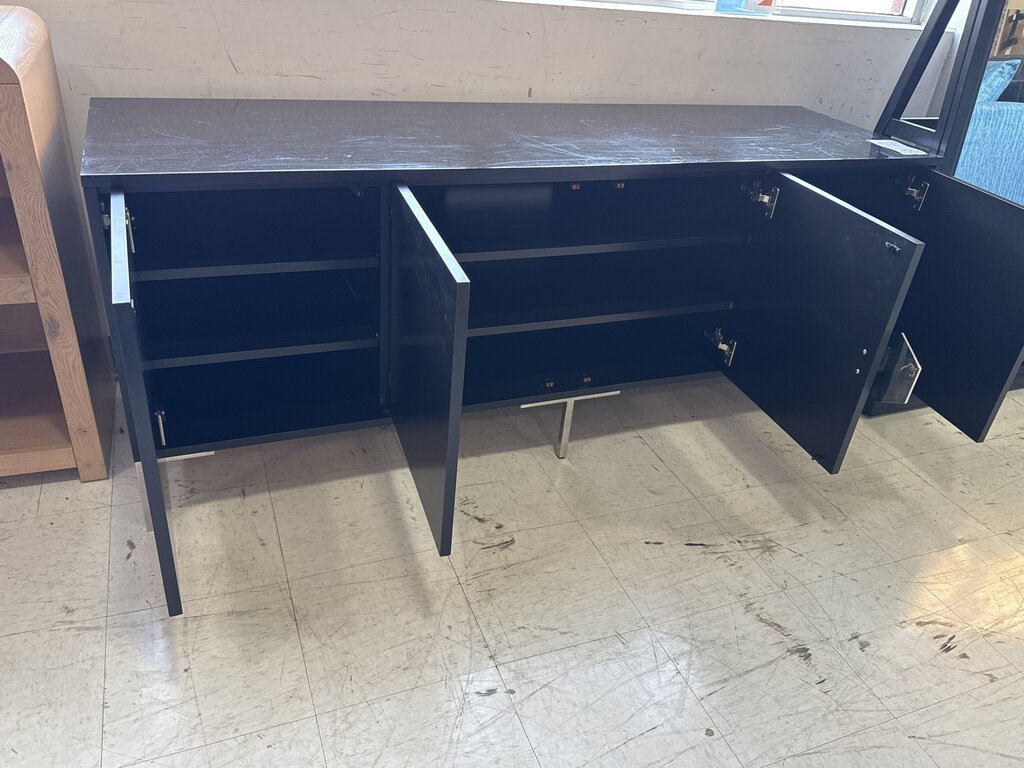80905 (8524-8) Century 4 Door Media Console 72x21x28