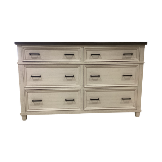 80926 - Aspen Caraway Six Drawer Dresser 62x18x38