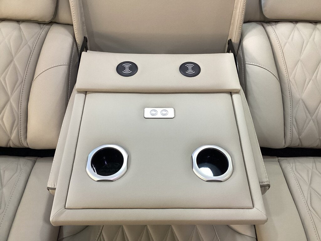 80956 - Ashley Boyington Gray Leather Power Reclining Sofa 86x40x45