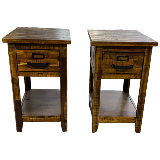 85041 - Sonoma Creek Pair of Chairside End Tables 16x24x25