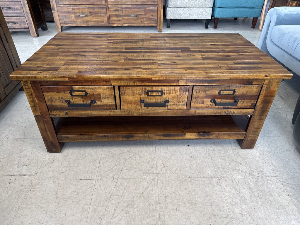 85042 - Sonoma Creek Rolling Cocktail Table 26x48x19