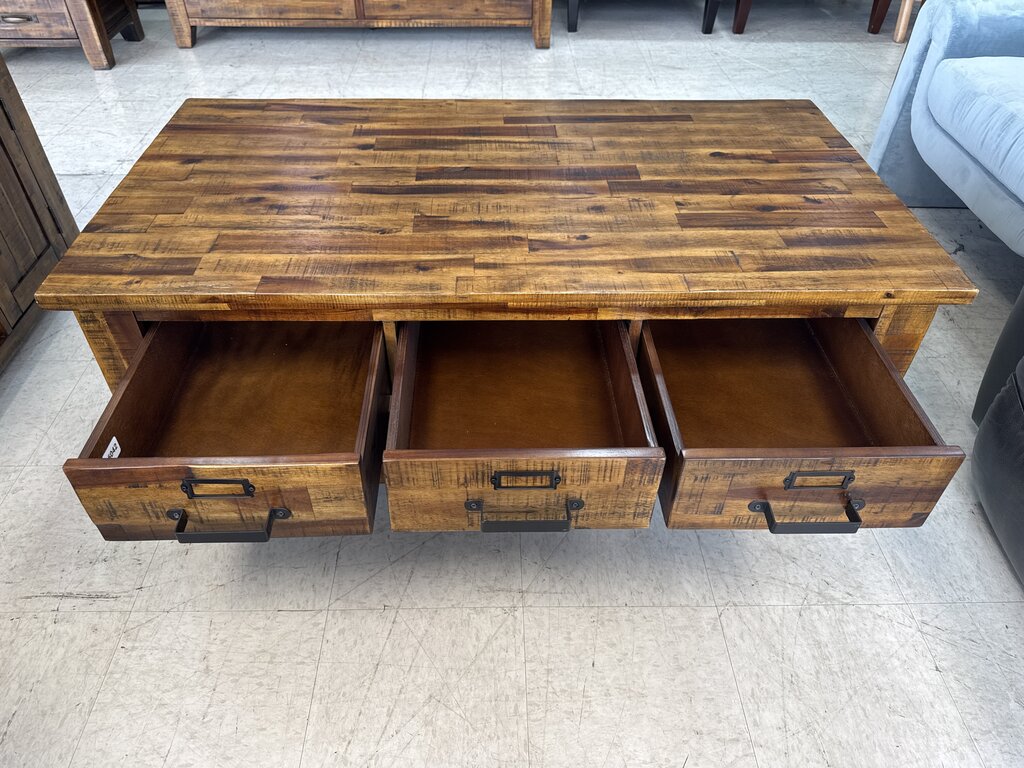 85042 - Sonoma Creek Rolling Cocktail Table 26x48x19