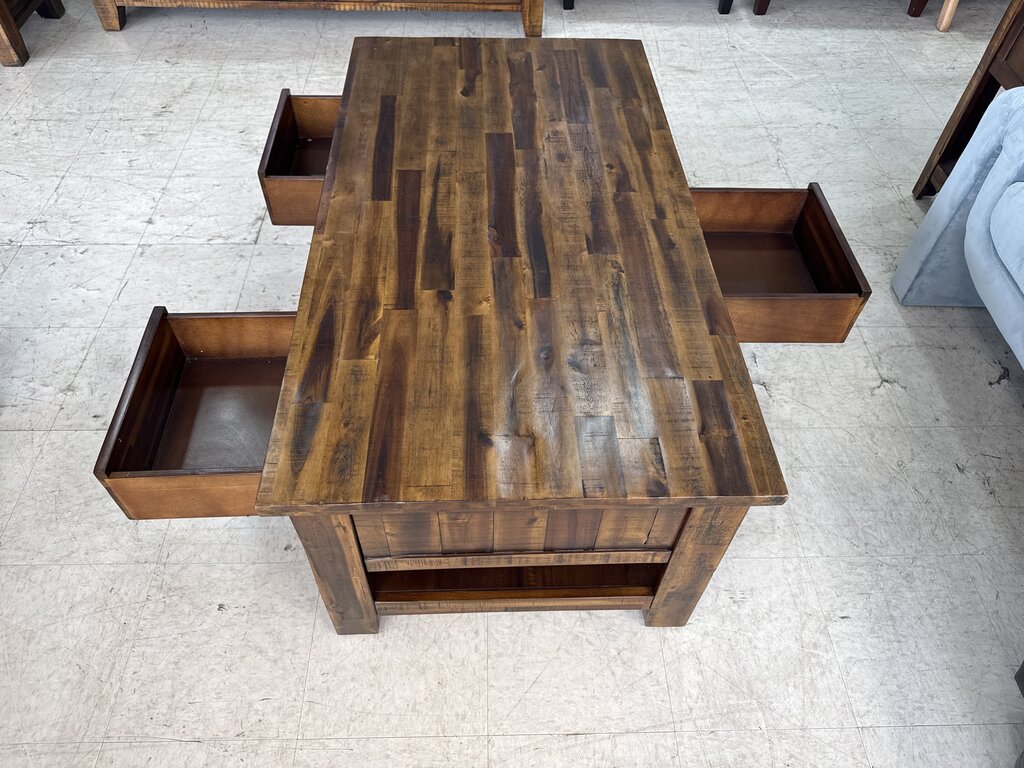 85042 - Sonoma Creek Rolling Cocktail Table 26x48x19