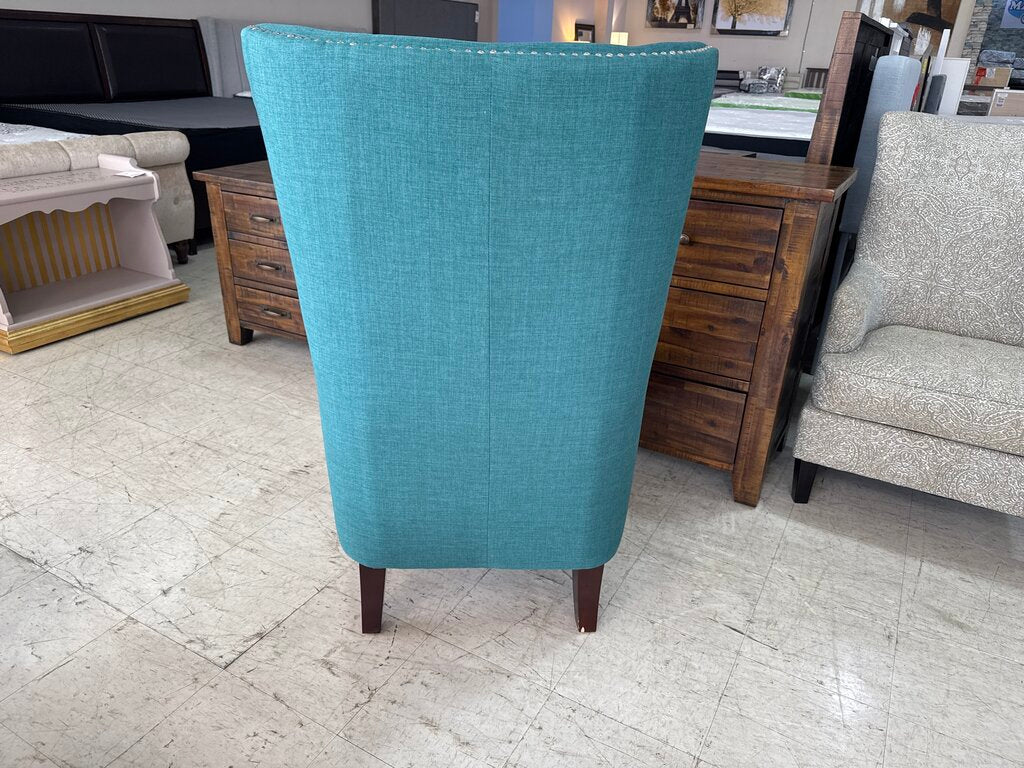 85049 - Teal Green Accent Chair 31x3x47