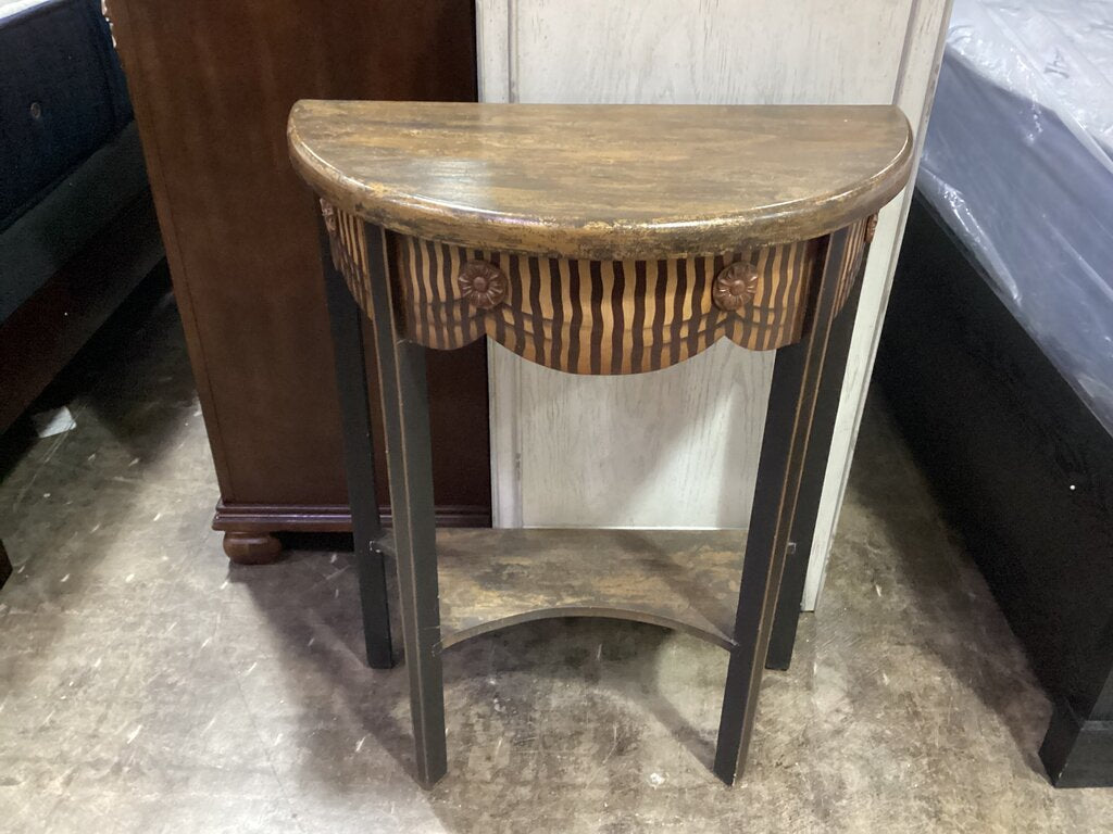 85058 - Half Moon Console Table 25x13x32