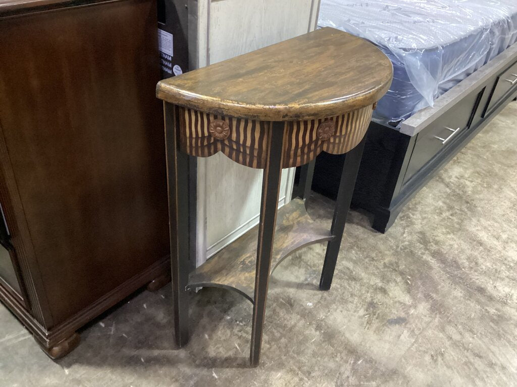 85058 - Half Moon Console Table 25x13x32