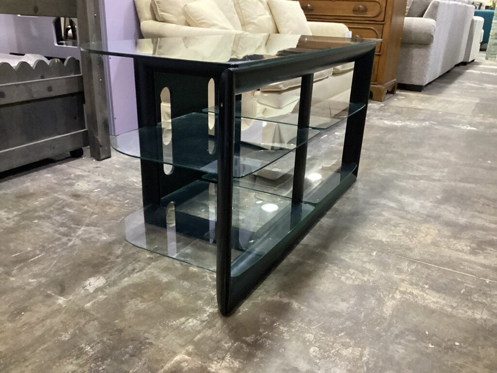 85055 - Glass TV Stand 48x22x24