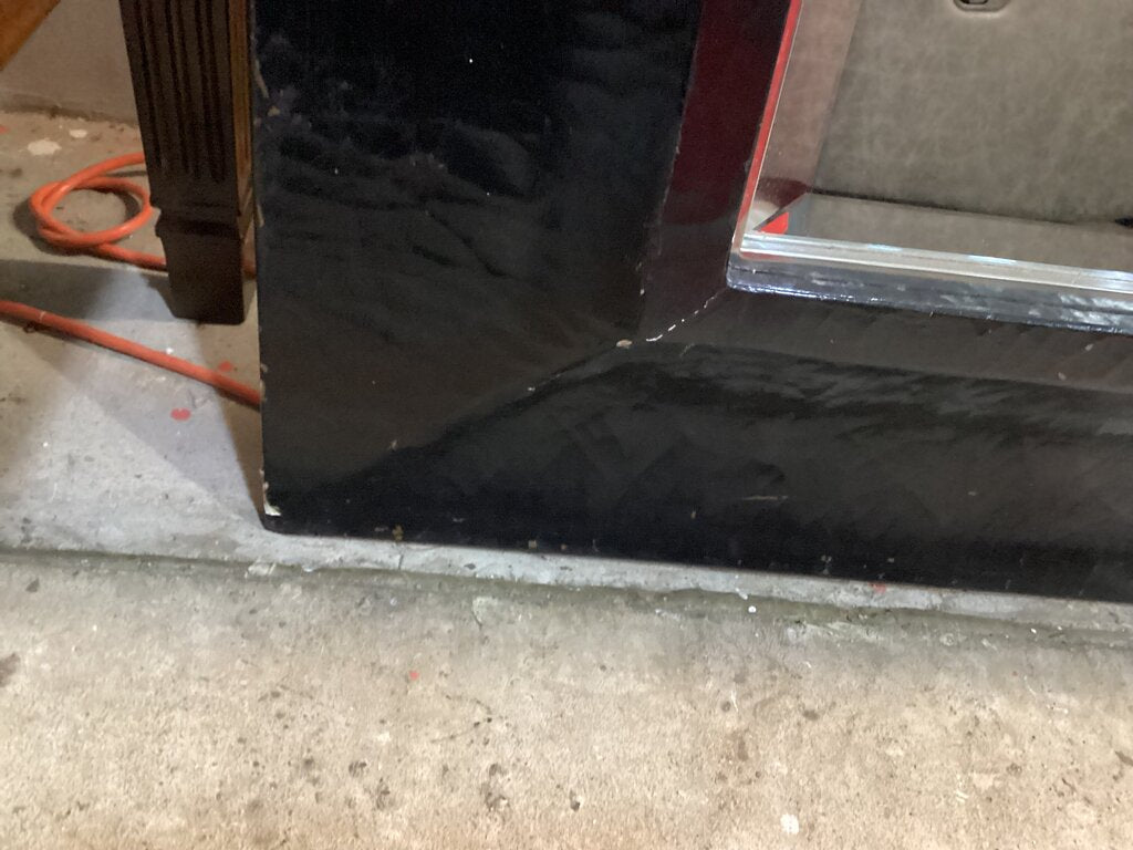 80912 (8524-15) Black Wall Mirror 46x3x76