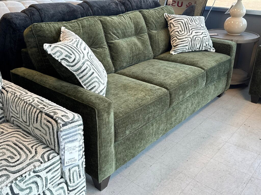 Olive Braves NEW Sofa 84x37x36 (71003)