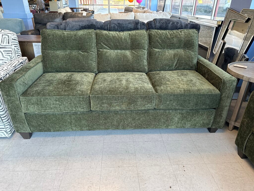 Olive Braves NEW Sofa 84x37x36 (71003)