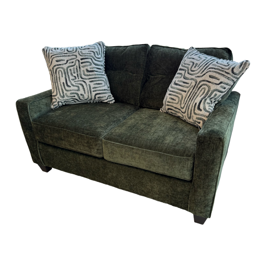 Braves Olive NEW Loveseat 59x37x36 (71002-5865)