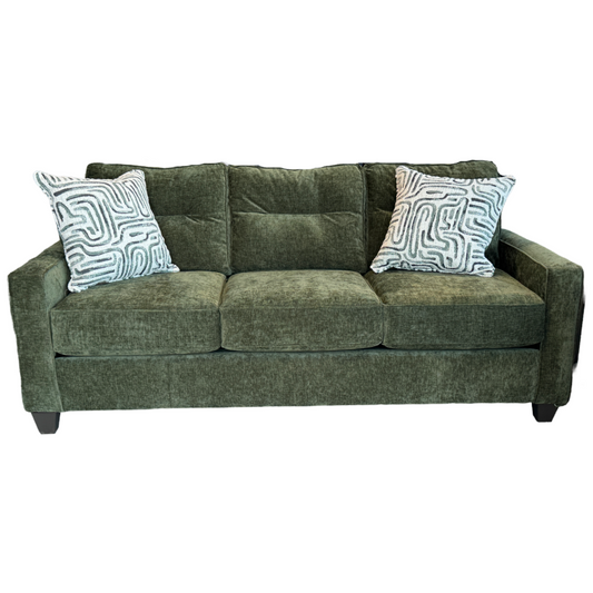 Olive Braves NEW Sofa 84x37x36 (71003)