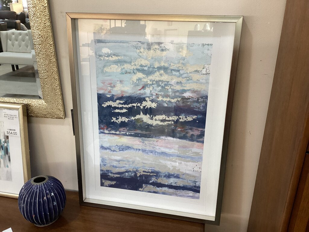 85107 - Saltwash Framed Art 26x2x34
