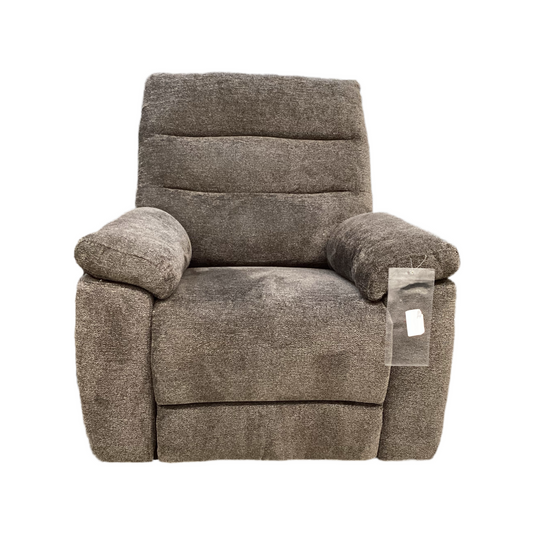 85136 - Brown Manual Glider Recliner 37x38x40