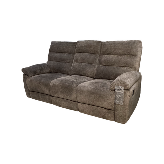 85134 - Brown Manual Reclining Sofa 72x29x40
