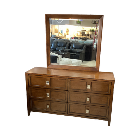 85126 - Samuel Lawrence Bayfield Dresser w/Mirror 61x17x34