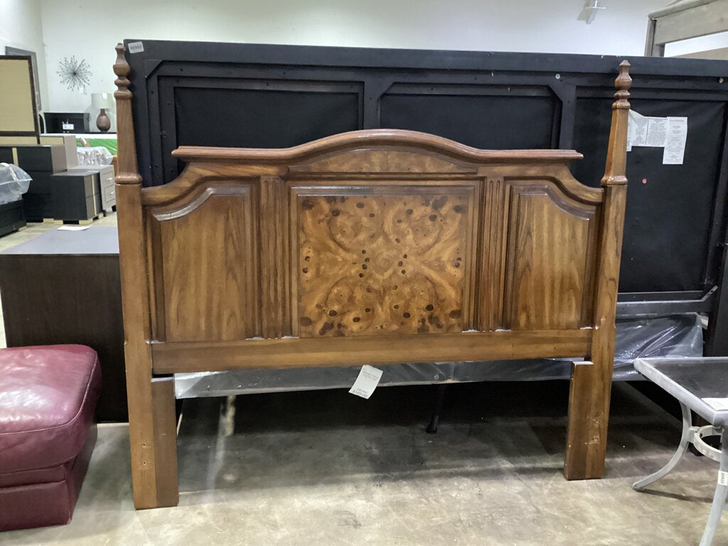 85060 - Vintage Wooden Queen Headboard 62x3x55