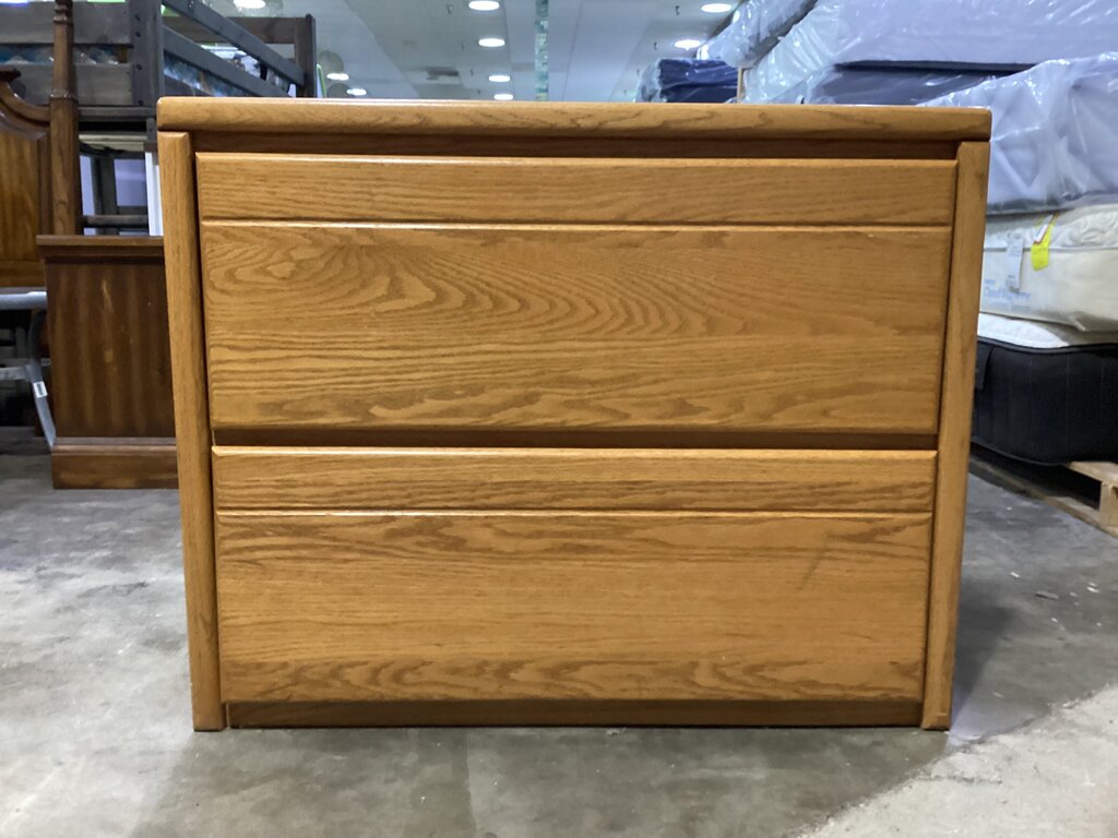 85146 - Two Drawer Chest/File Cabinet 37x22x30