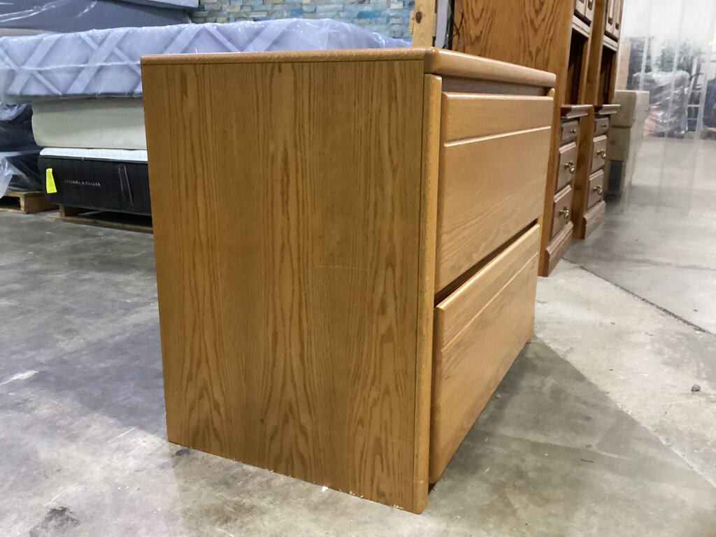 85146 - Two Drawer Chest/File Cabinet 37x22x30