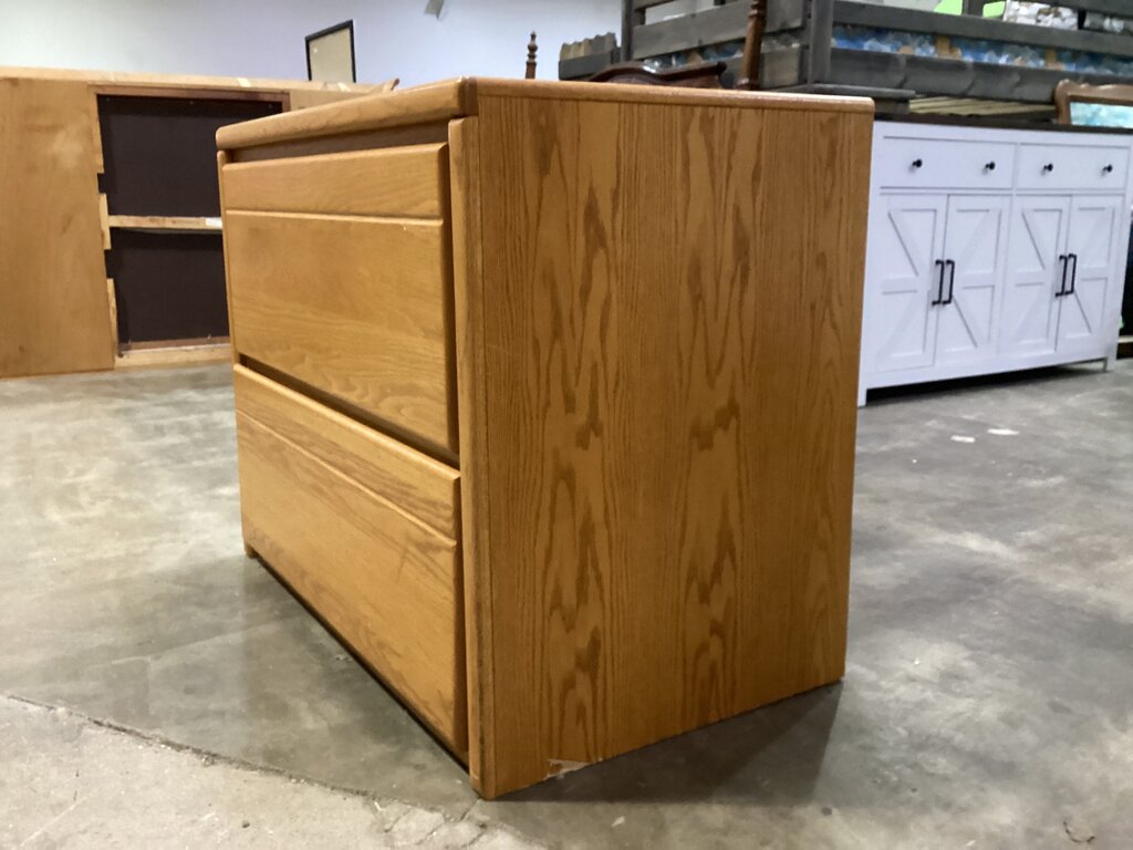 85146 - Two Drawer Chest/File Cabinet 37x22x30