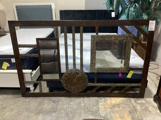 85142 - Mirrored Metal Wall Art 75x1x46