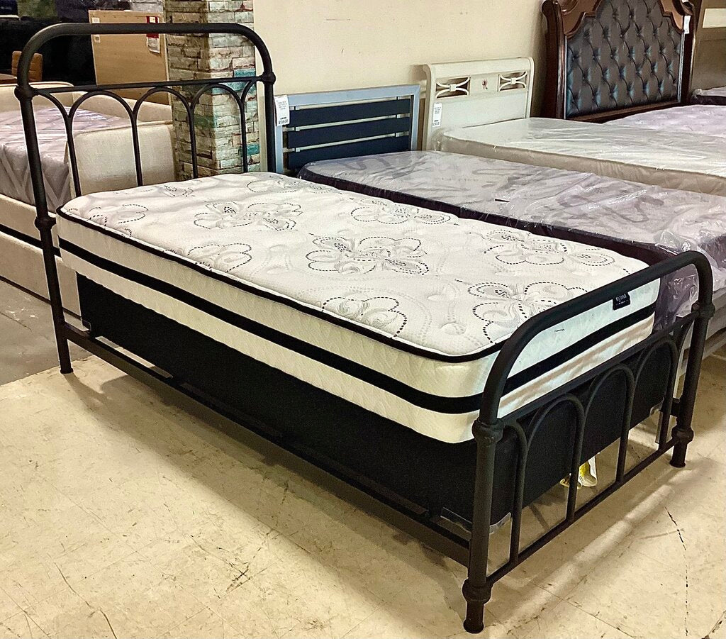 85169 Ashley Nashburg Black Metal Twin Bed Frame 44x81x50