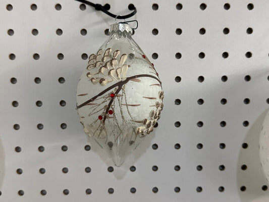 85220 - 3" Hand Blown Glass Ornaments (Set of 12)