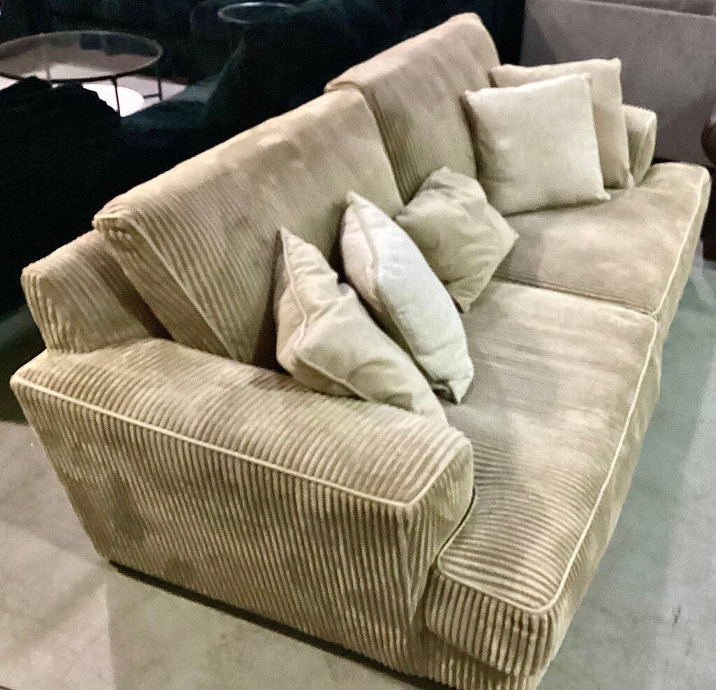 85205 - Sofamaster Beige Fabric Sofa 102x48x38