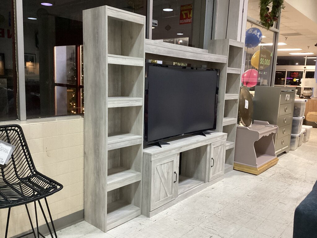 85150 - Ashley Bellaby Entertainment Center with 60" TV Stand 95x16x72