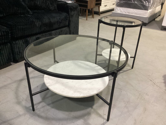 85163 Ashley 2pc Occasional Table Set 20x24-36x18