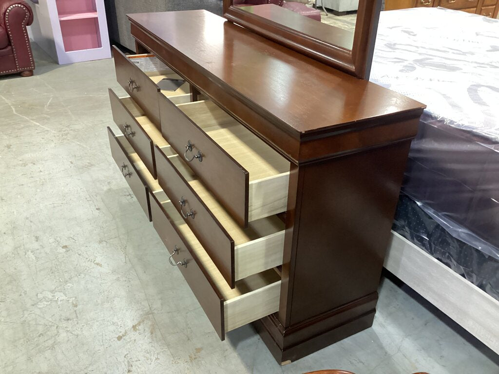 85255 - Ashley Alisdair Dresser w/Mirror 58x16x33-72