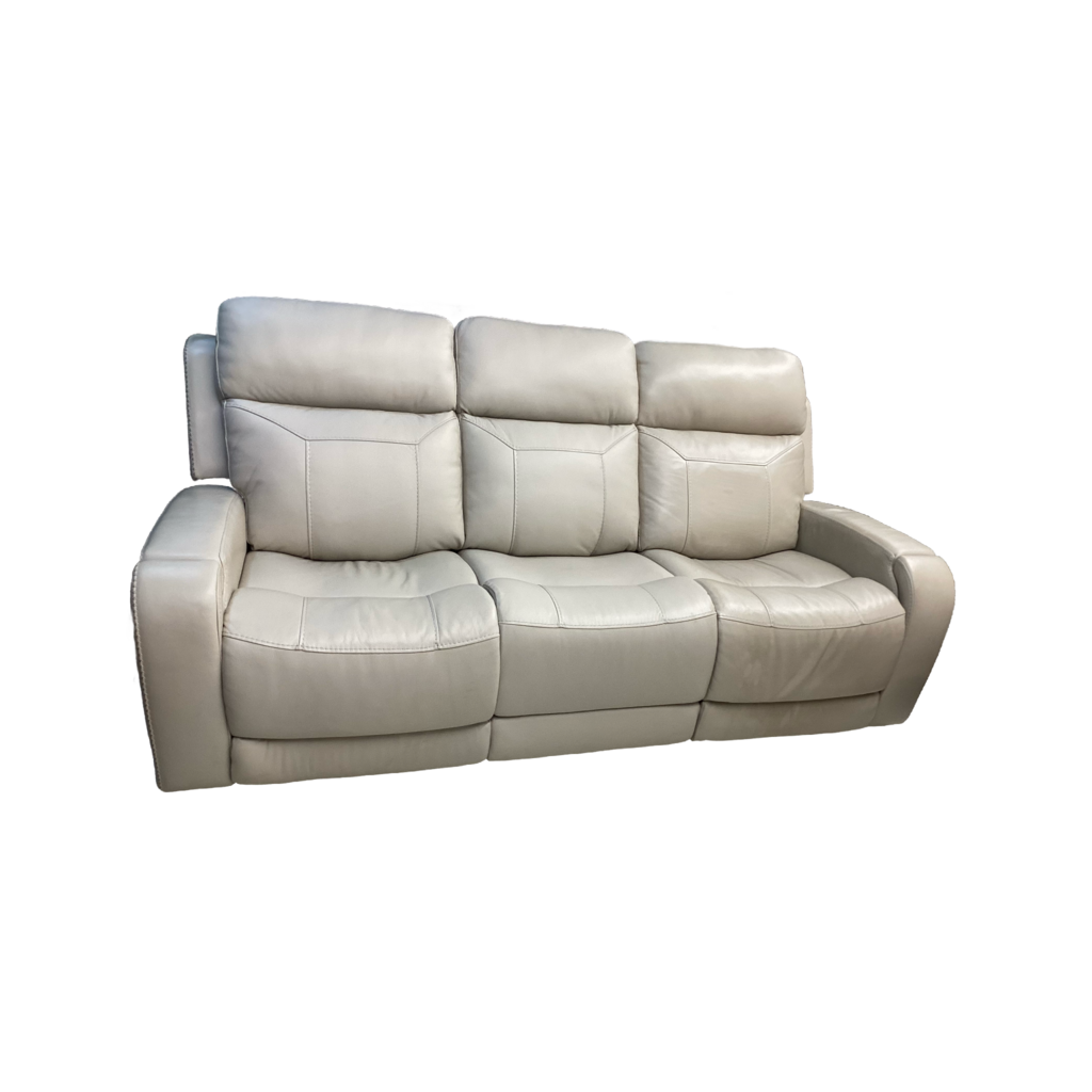 85251 - Stevenson Gravity Power Leather Sofa 82x36x42