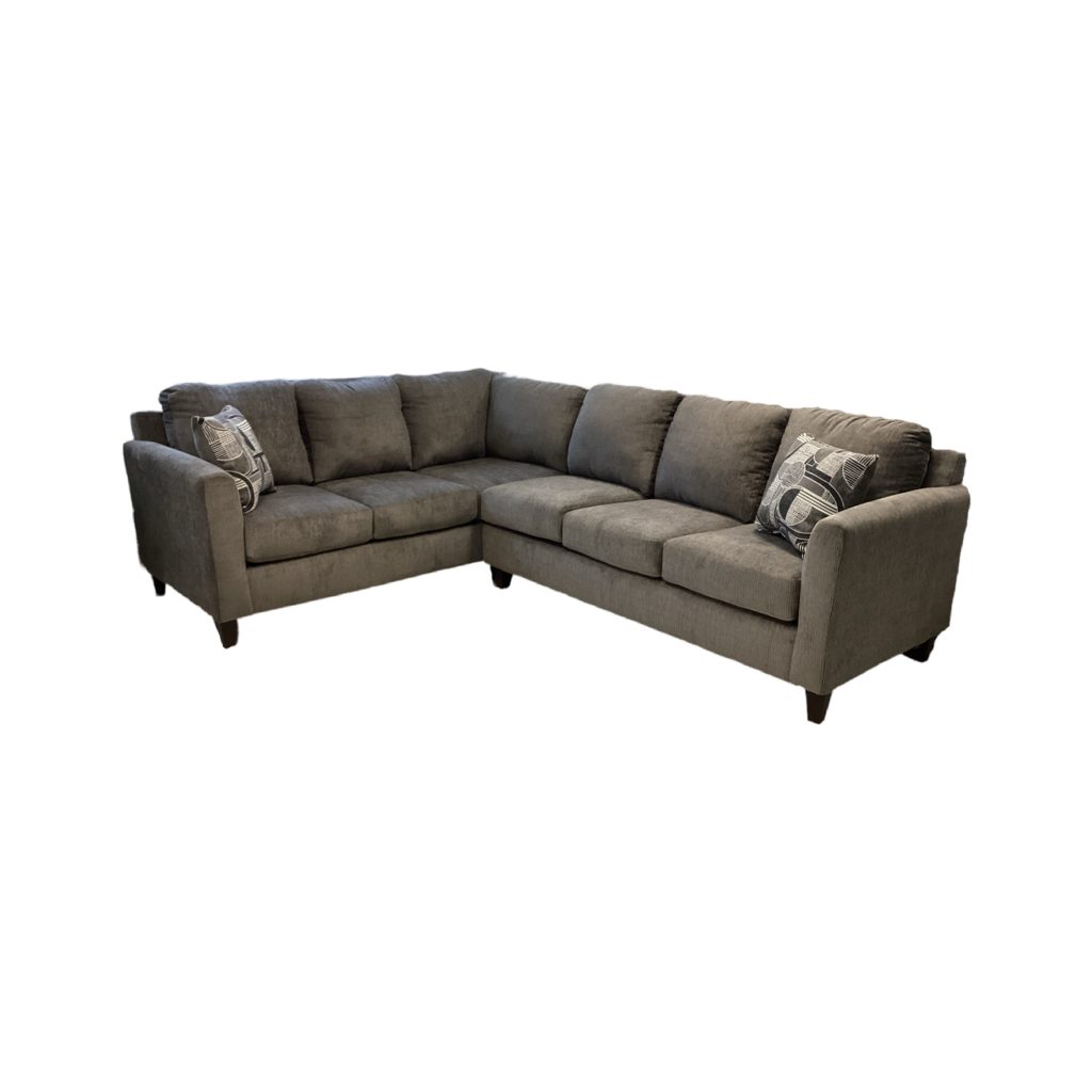 Sims Charcoal NEW Sectional 104x80x36