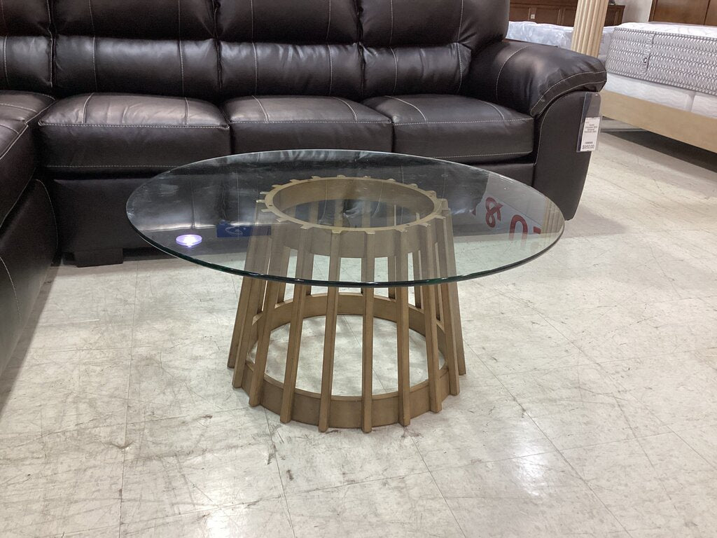 85304 - Pulaski Catalina Slat Cocktail Table 40x18