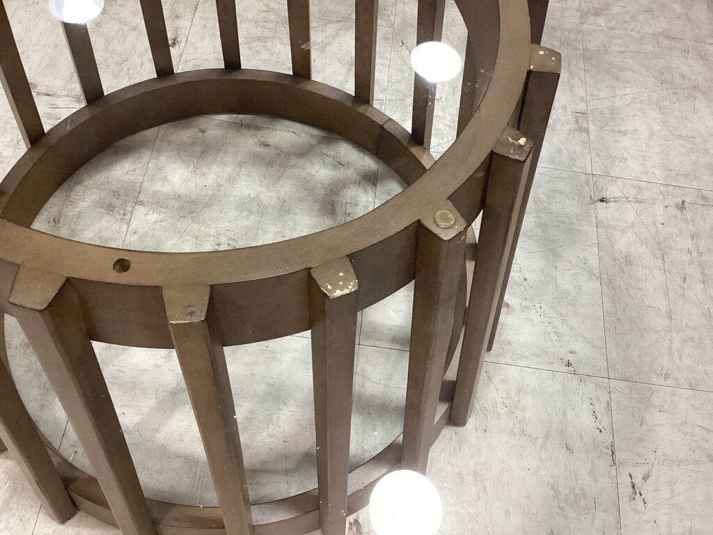 85304 - Pulaski Catalina Slat Cocktail Table 40x18